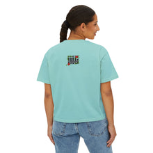 Load image into Gallery viewer, FOXY- Boxy Tee - Vintage Vacation Vibe Graphic Tee