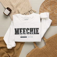 Load image into Gallery viewer, Meechie Script Crewneck Sweatshirt — Vintage Collegiate Graphic