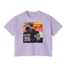 Load image into Gallery viewer, FOXY- Boxy Tee - Vintage Vacation Vibe Graphic Tee
