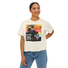 Load image into Gallery viewer, FOXY- Boxy Tee - Vintage Vacation Vibe Graphic Tee