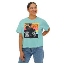 Load image into Gallery viewer, FOXY- Boxy Tee - Vintage Vacation Vibe Graphic Tee