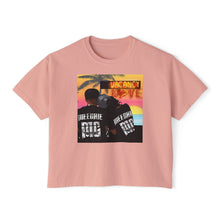 Load image into Gallery viewer, FOXY- Boxy Tee - Vintage Vacation Vibe Graphic Tee