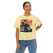 Load image into Gallery viewer, FOXY- Boxy Tee - Vintage Vacation Vibe Graphic Tee