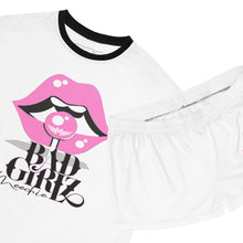 Load image into Gallery viewer, Bad Girlz MG Women's Short Pajama Set (AOP)