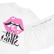 Load image into Gallery viewer, Bad Girlz MG Women's Short Pajama Set (AOP)