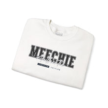 Load image into Gallery viewer, Meechie Script Crewneck Sweatshirt — Vintage Collegiate Graphic
