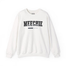 Load image into Gallery viewer, Meechie Script Crewneck Sweatshirt — Vintage Collegiate Graphic
