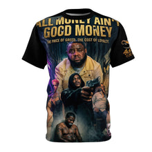 Load image into Gallery viewer, All Money Ain't Good Money Graphic Tee — Urban Hustle Movie Poster T-Shirt

