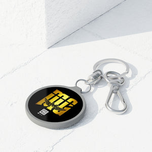 BLACK MG Keyring Tag