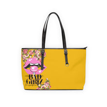 Load image into Gallery viewer, Bad Girlz MG Yellow PU Leather Shoulder Bag
